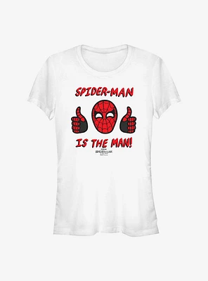 Marvel Spider-Man Spidey Is The Man Girls T-Shirt