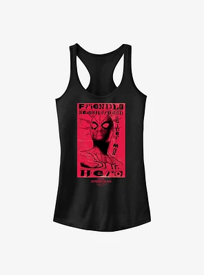 Marvel Spider-Man Friendly Hero Girls Tank