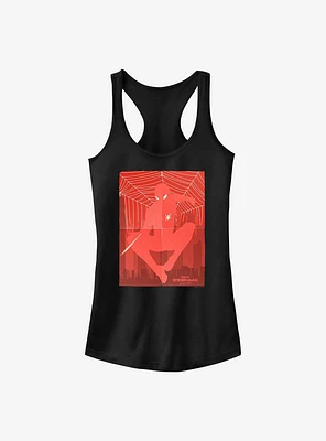 Marvel Spider-Man Hero Poster Girls Tank