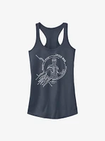 Marvel Spider-Man White Tech Girls Tank