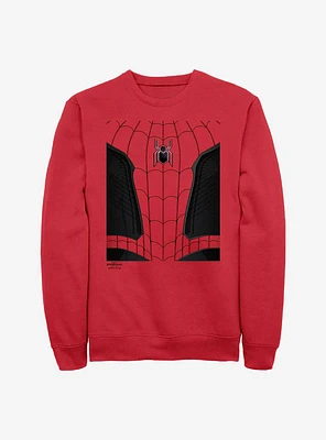 Marvel Spider-Man Spidey Suit Crew Sweatshirt