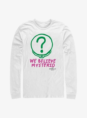 Marvel Spider-Man We Believe Mysterio Logo Long-Sleeve T-Shirt