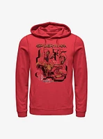 Marvel Spider-Man Suit Notes Hoodie