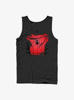 Marvel Spider-Man Spiderman Torn Suit Tank