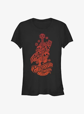 Disney Pixar Coco Ernesto De La Cruz Remember Me Girls T-Shirt