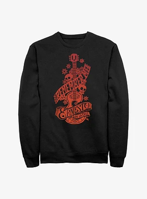 Disney Pixar Coco Ernesto De La Cruz Remember Me Crew Sweatshirt