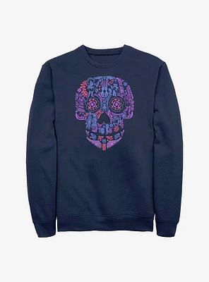 Disney Pixar Coco Skull Crew Sweatshirt
