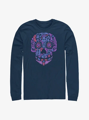 Disney Pixar Coco Skull Long-Sleeve T-Shirt