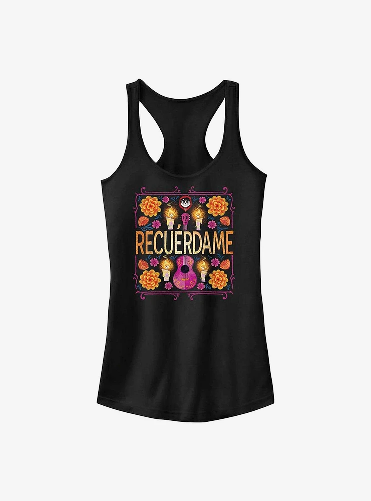 Disney Pixar Coco Recuerdame Girls Tank
