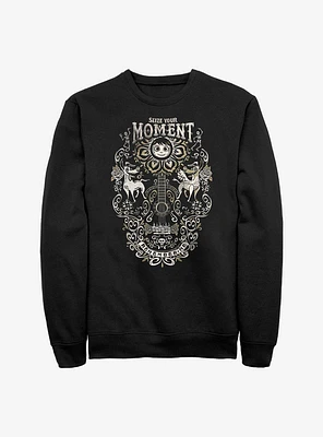 Disney Pixar Coco Seize Your Moment Remember Me Crew Sweatshirt