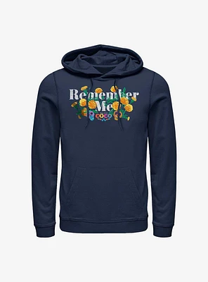 Disney Pixar Coco Remember Me Marigolds Hoodie