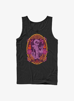 Disney Pixar Coco Miguel Colorful Portrait Tank