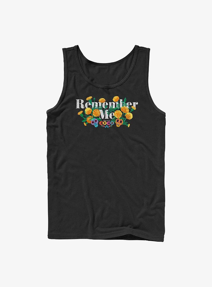 Disney Pixar Coco Remember Me Marigolds Tank