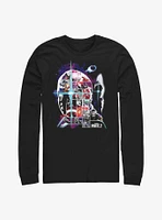Marvel What If...? The Watcher Face Fill Long-Sleeve T-Shirt