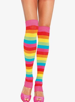 Rainbow Leg Warmers