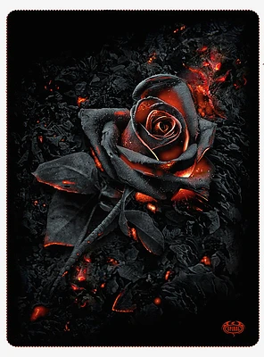 Burnt Rose Fleece Blanket