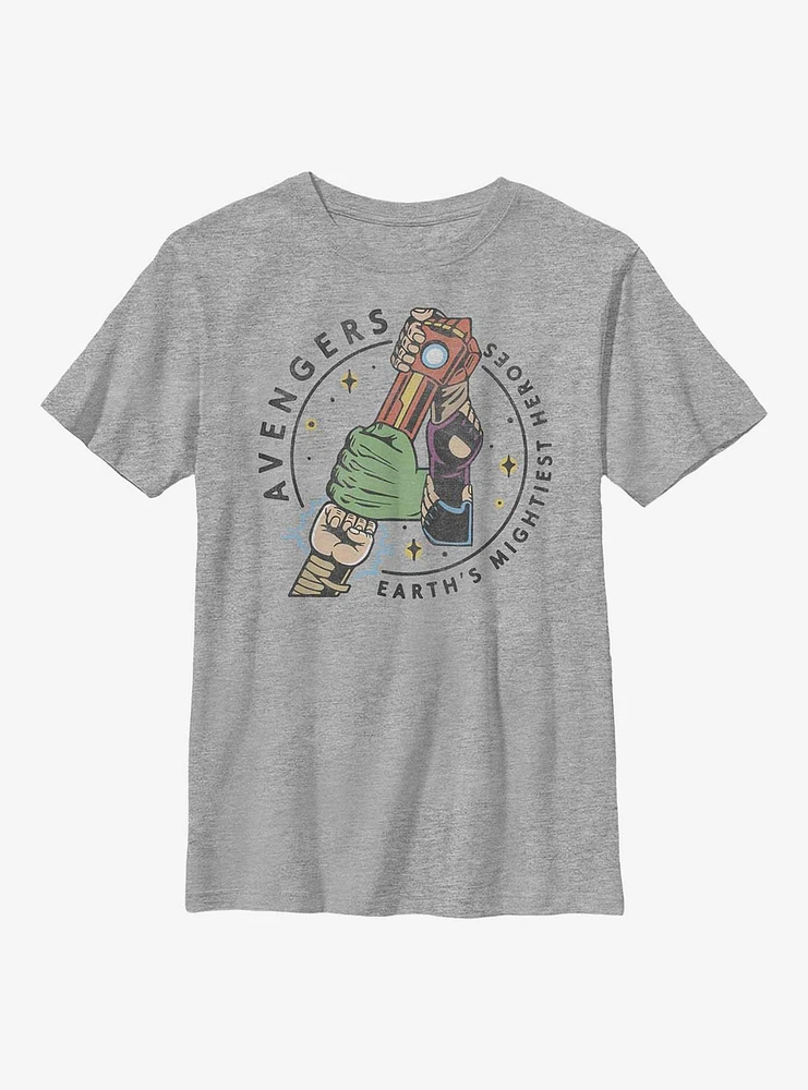 Marvel Avengers Hands Youth T-Shirt