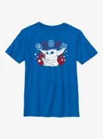 Star Wars The Mandalorian Child Lines And Stars Youth T-Shirt