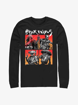 Star Wars: Visions Four Corner Panels Long-Sleeve T-Shirt