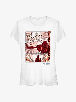 Star Wars: Visions Showdown Comic Panel Girls T-Shirt