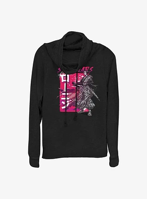 Star Wars: Visions Ronin Samurai Cowlneck Long-Sleeve Girls Top