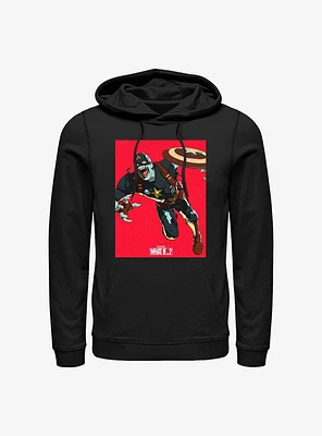 Marvel What If...? Zombie Captain America Hoodie
