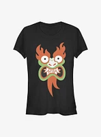 Samurai Jack Aku Face Girls T-Shirt