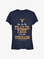 Yellowstone You Are The Trailer Park, I Am Tornado Girls T-Shirt