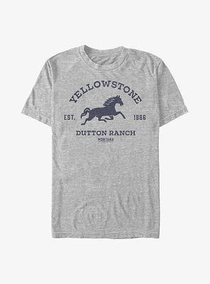 Yellowstone Dutton Ranch Badge T-Shirt