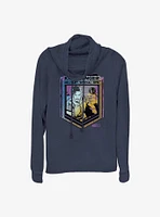 What If?? Erik Killmonger Military Special-Ops Girls Cowlneck Long-Sleeve Top
