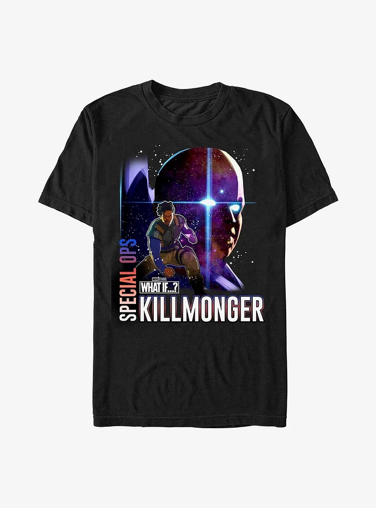 What If?? Erik Killmonger Special-Ops & The Watcher T-Shirt