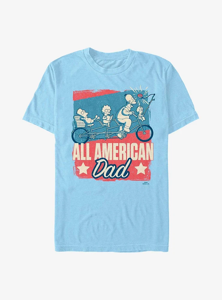 The Simpsons All-American Dad T-Shirt