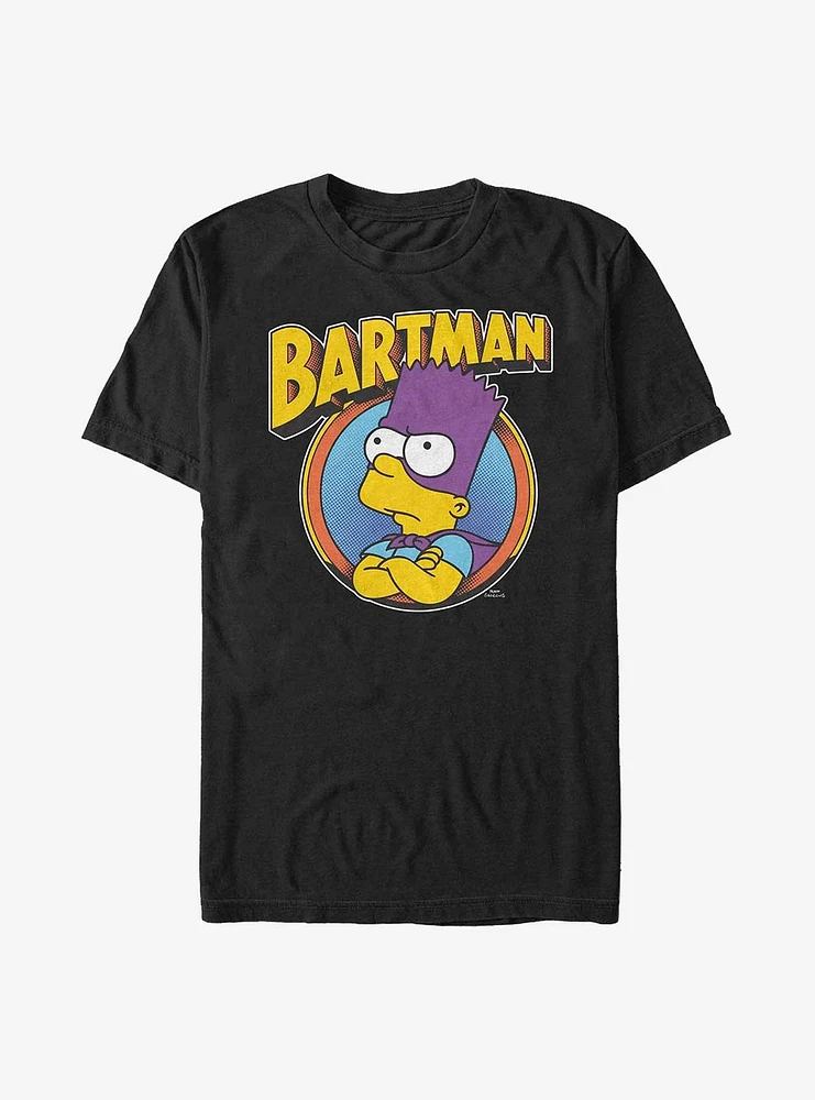 The Simpsons Bartman Circle T-Shirt