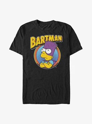 The Simpsons Bartman Circle T-Shirt