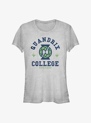 Magic The Gathering Quandrix College Girls T-Shirt