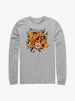 Marvel Captain America, Hulk & Thor Pumpkins Long-Sleeve T-Shirt