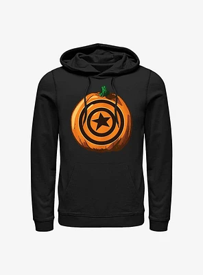 Marvel Captain America Pumpkin Logo Hoodie