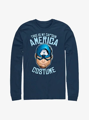 Marvel Captain America This Is My Costume Long-Sleeve T-Shirt