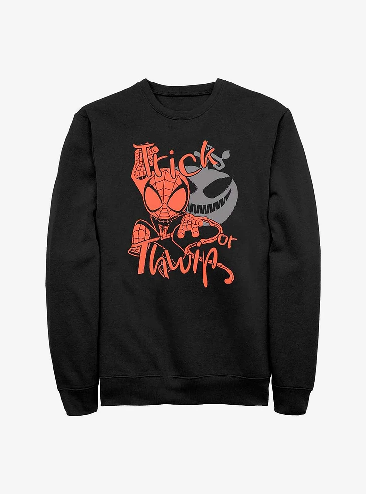 Marvel Spider-Man Trick Or Thwip Sweatshirt