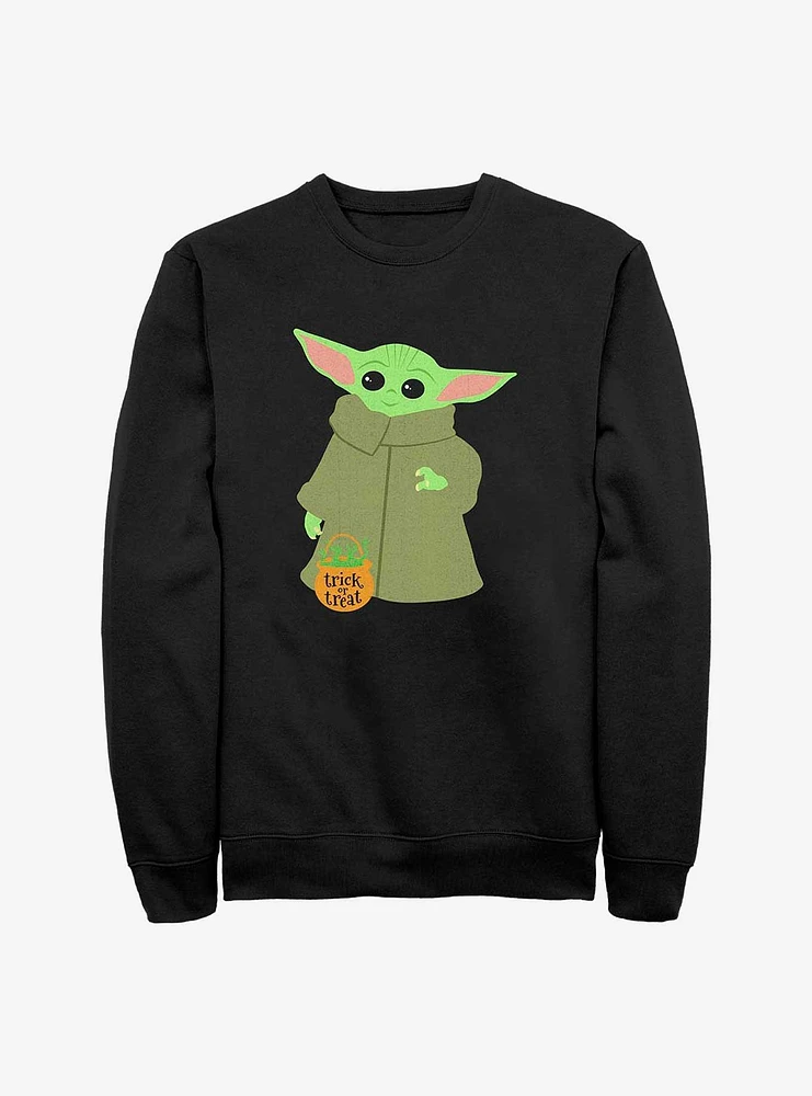 Star Wars The Mandalorian Child Trick Or Treat Sweatshirt