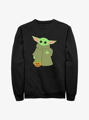 Star Wars The Mandalorian Child Trick Or Treat Sweatshirt