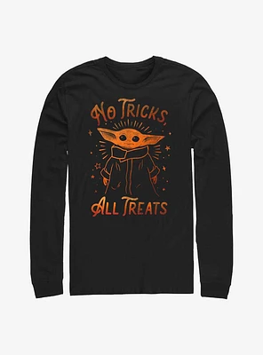 Star Wars The Mandalorian Child All Treats Long-Sleeve T-Shirt