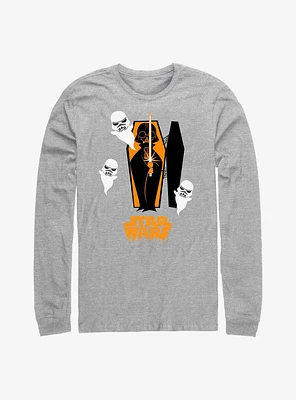 Star Wars Darth Vader Coffin Long-Sleeve T-Shirt