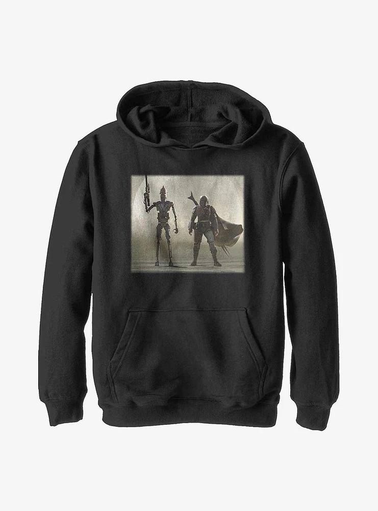 Star Wars The Mandalorian Duo Youth Hoodie