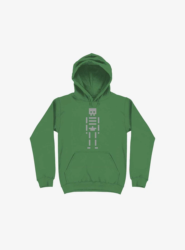 Old Bones Kelly Green Hoodie