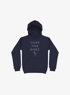 Shake Your Bones Navy Blue Hoodie