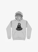 Snake & Skull Silver Hoodie