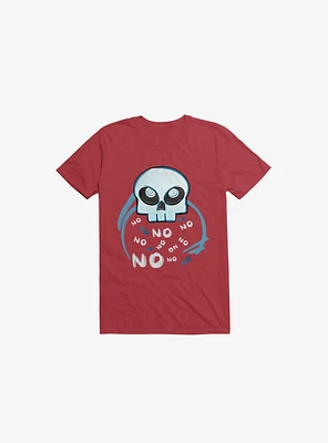 No Skull Red T-Shirt