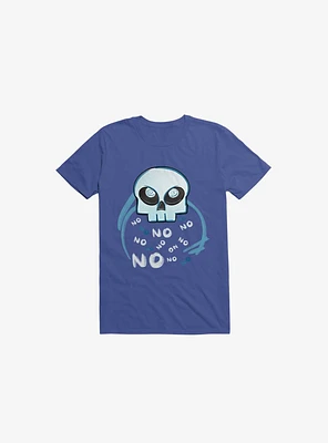 No Skull Royal Blue T-Shirt