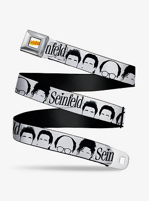 Seinfeld Cast Silhouettes Seatbelt Belt